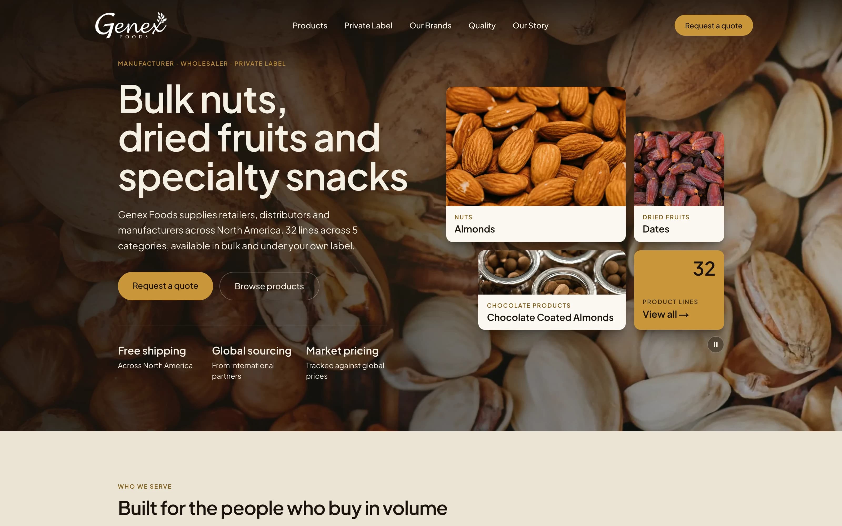 Genex Traders — home page