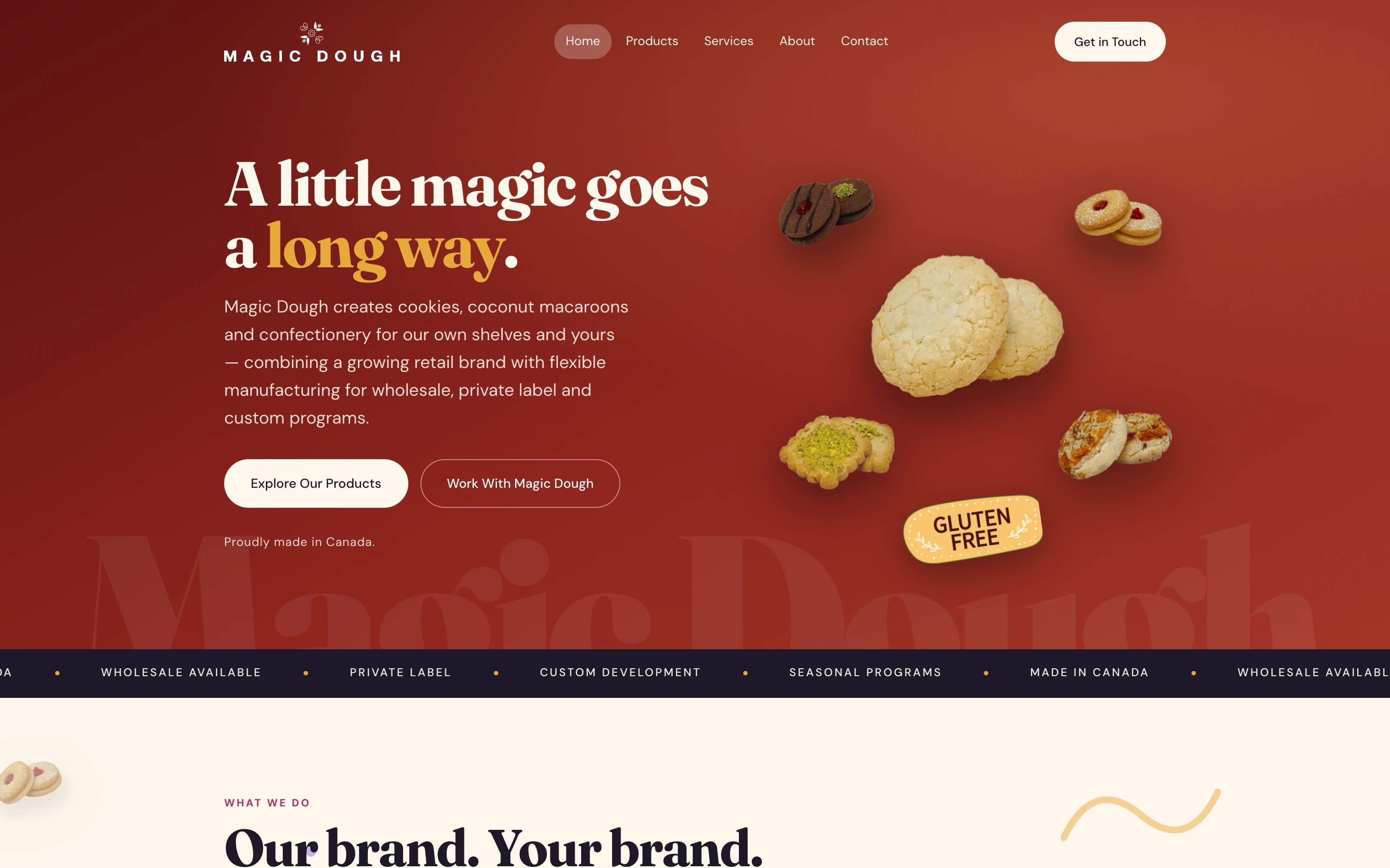 Magic Dough — A confectionery brand, rebuilt for the buyers who matter