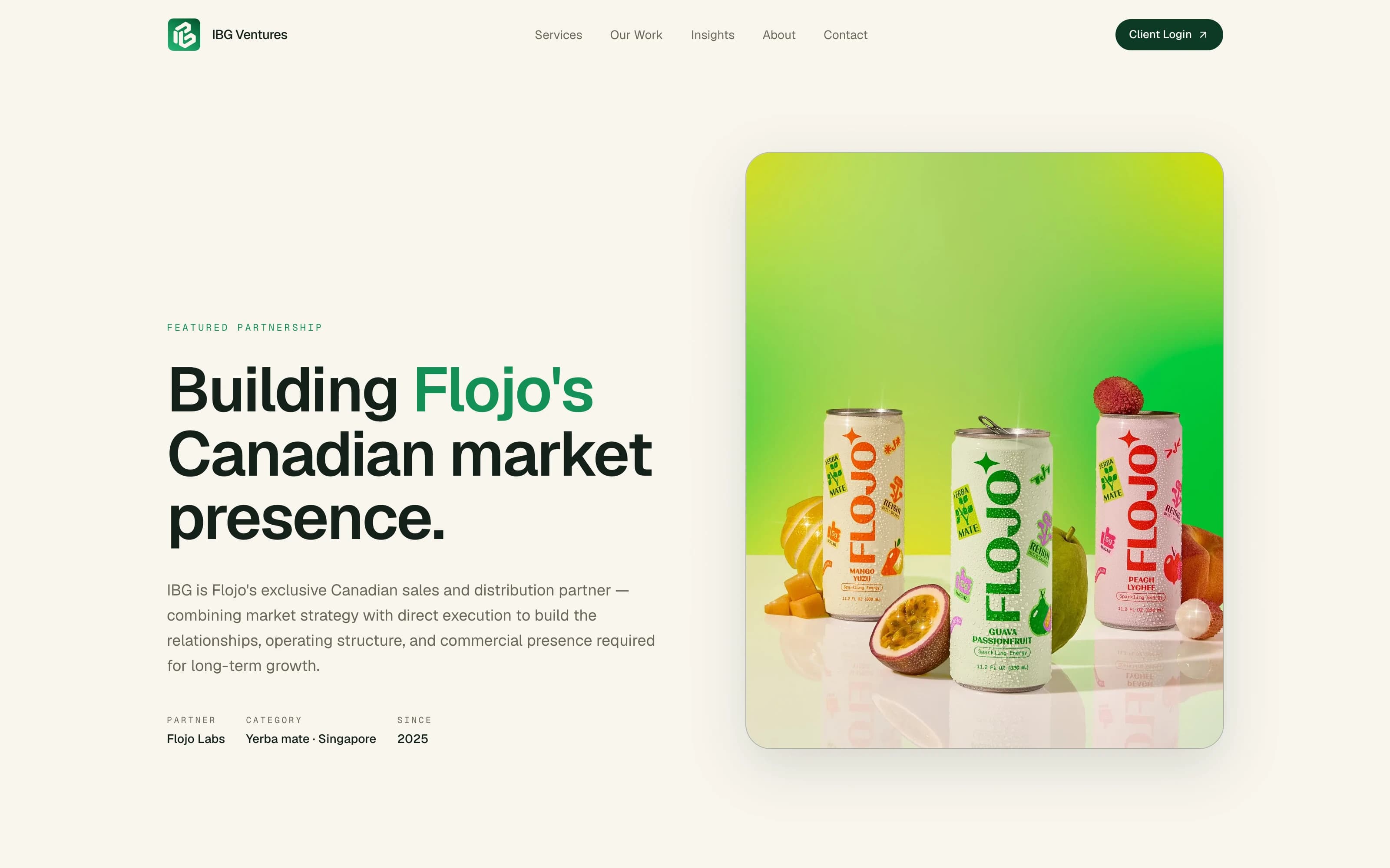 IBG Ventures — interface 3